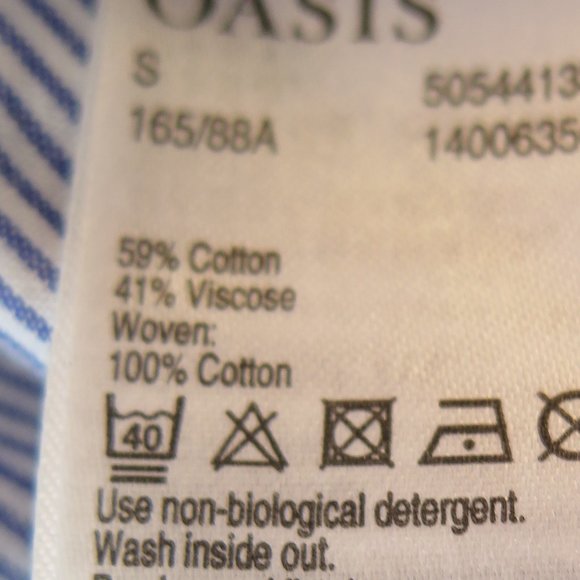 OASIS 🇬🇧Sweater, back with cotton shirt and cuffs - Picture 9 of 12